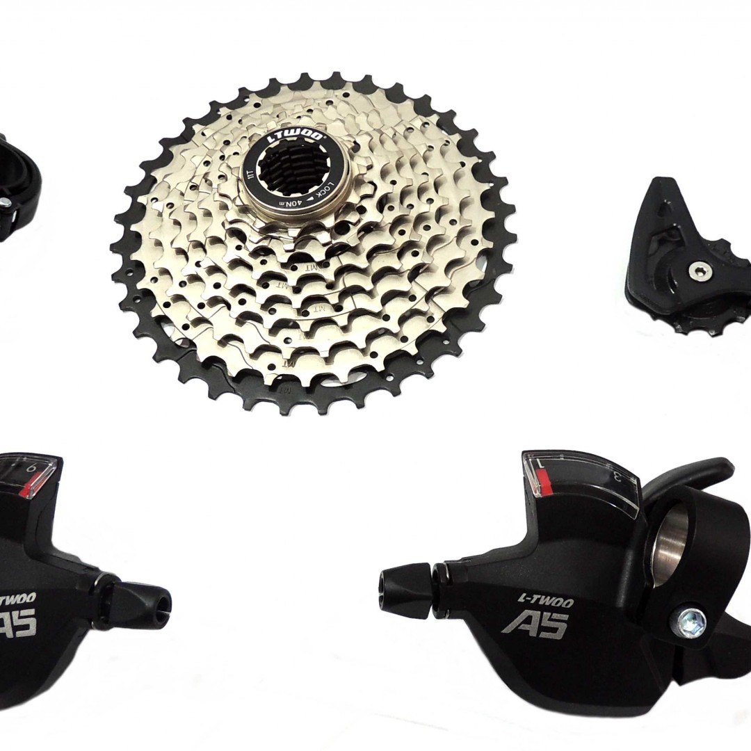 transmision-ltwoo-27v-shifters-cambio-pinon-y-descarrilador-peso-107kg