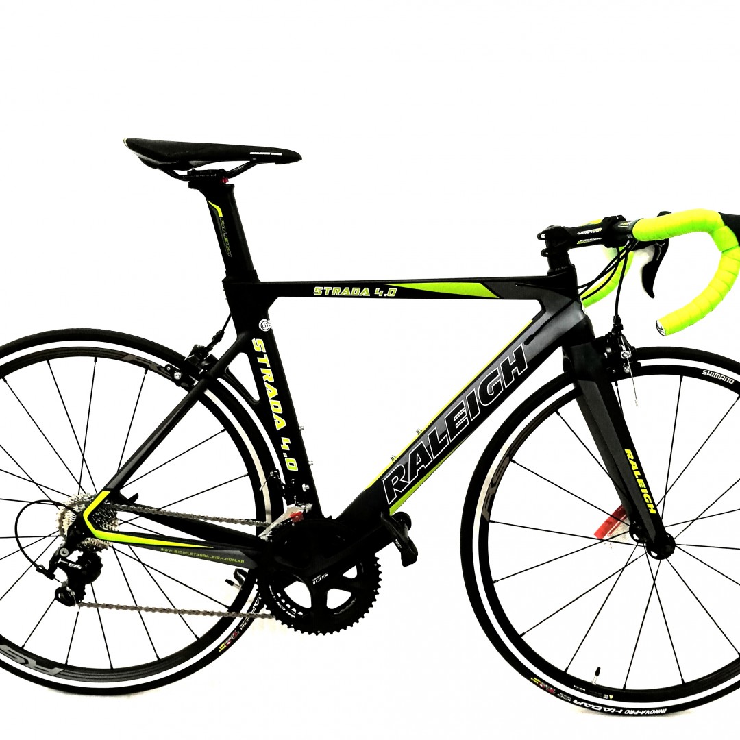 raleigh-strada-40-57cm-negra-con-verde